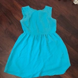 Teal Dress